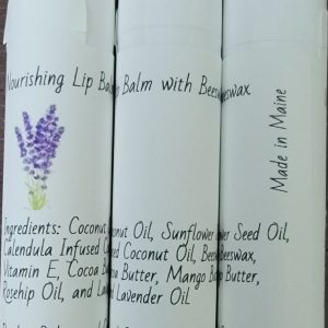 1 Beeswax Lavender Lip Balm Tube