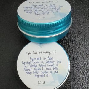 3 Beeswax Peppermint Lip Balm .5 oz Tins